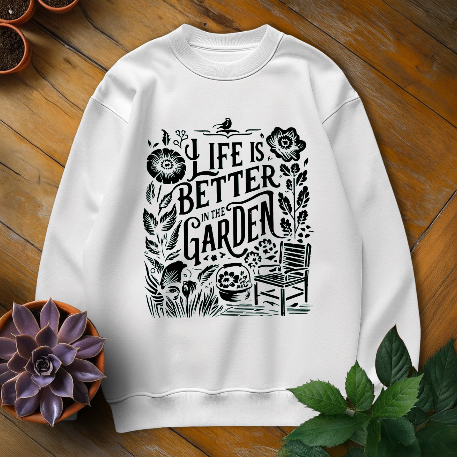 Life Is Better In The Garden Tee - HomeyGarden