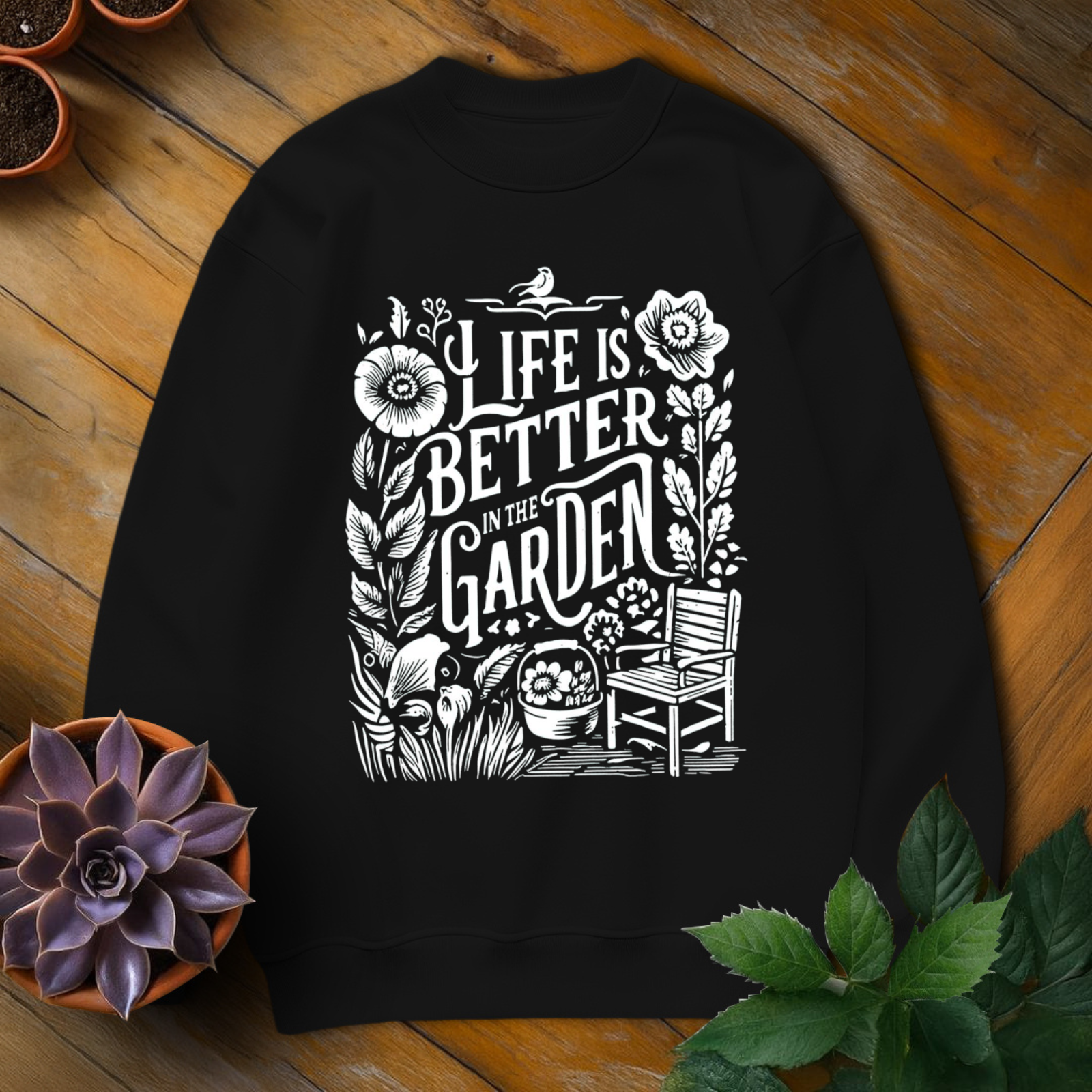 Life Is Better In The Garden Tee - HomeyGarden