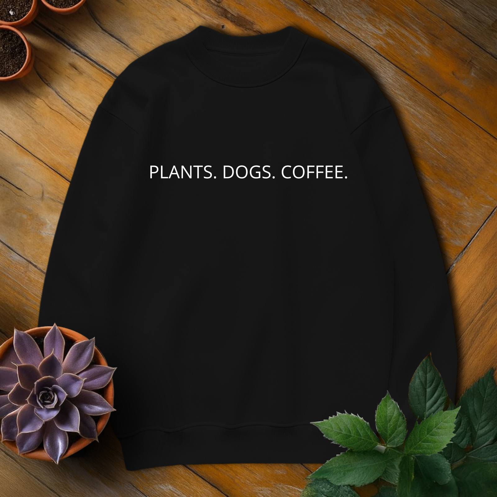 Plants Dog Coffee Tee - HomeyGarden