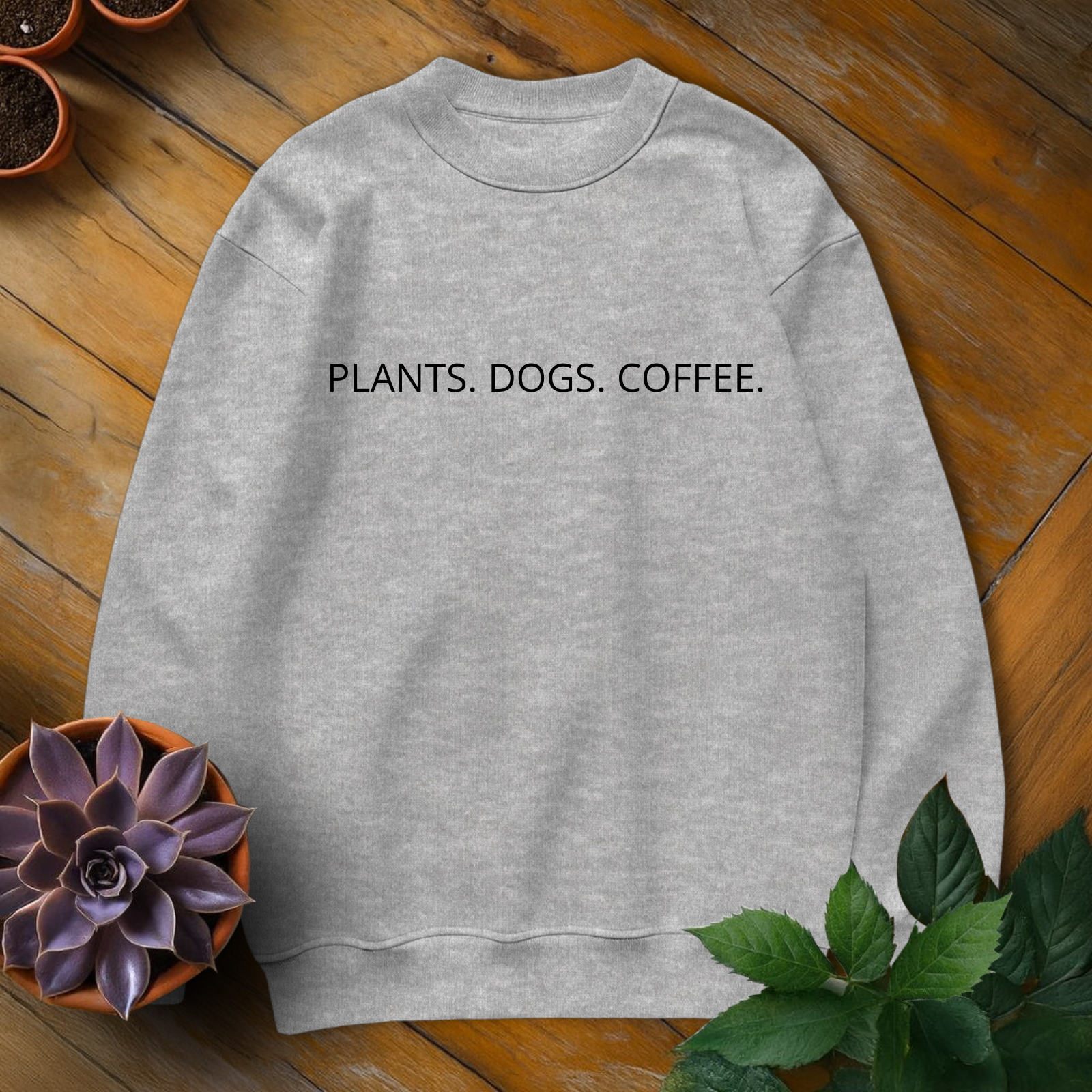 Plants Dog Coffee Tee - HomeyGarden