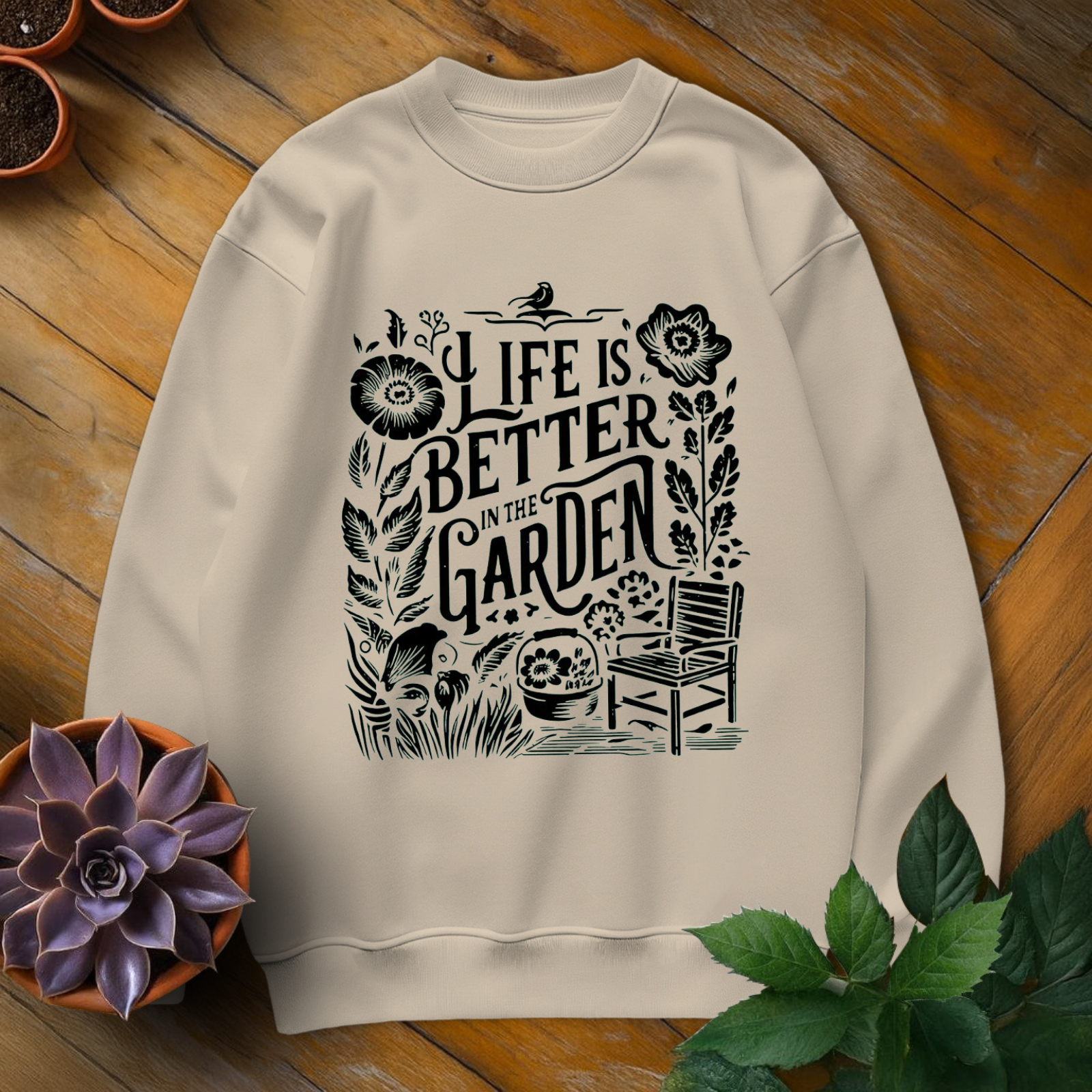Life Is Better In The Garden Tee - HomeyGarden