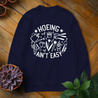 Hoeing Ain't Easy Tee - HomeyGarden