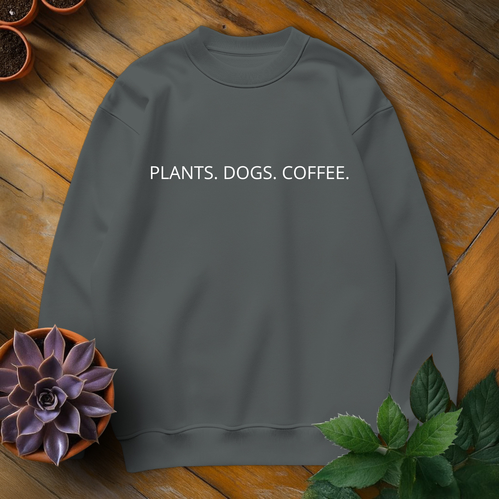 Plants Dog Coffee Tee - HomeyGarden