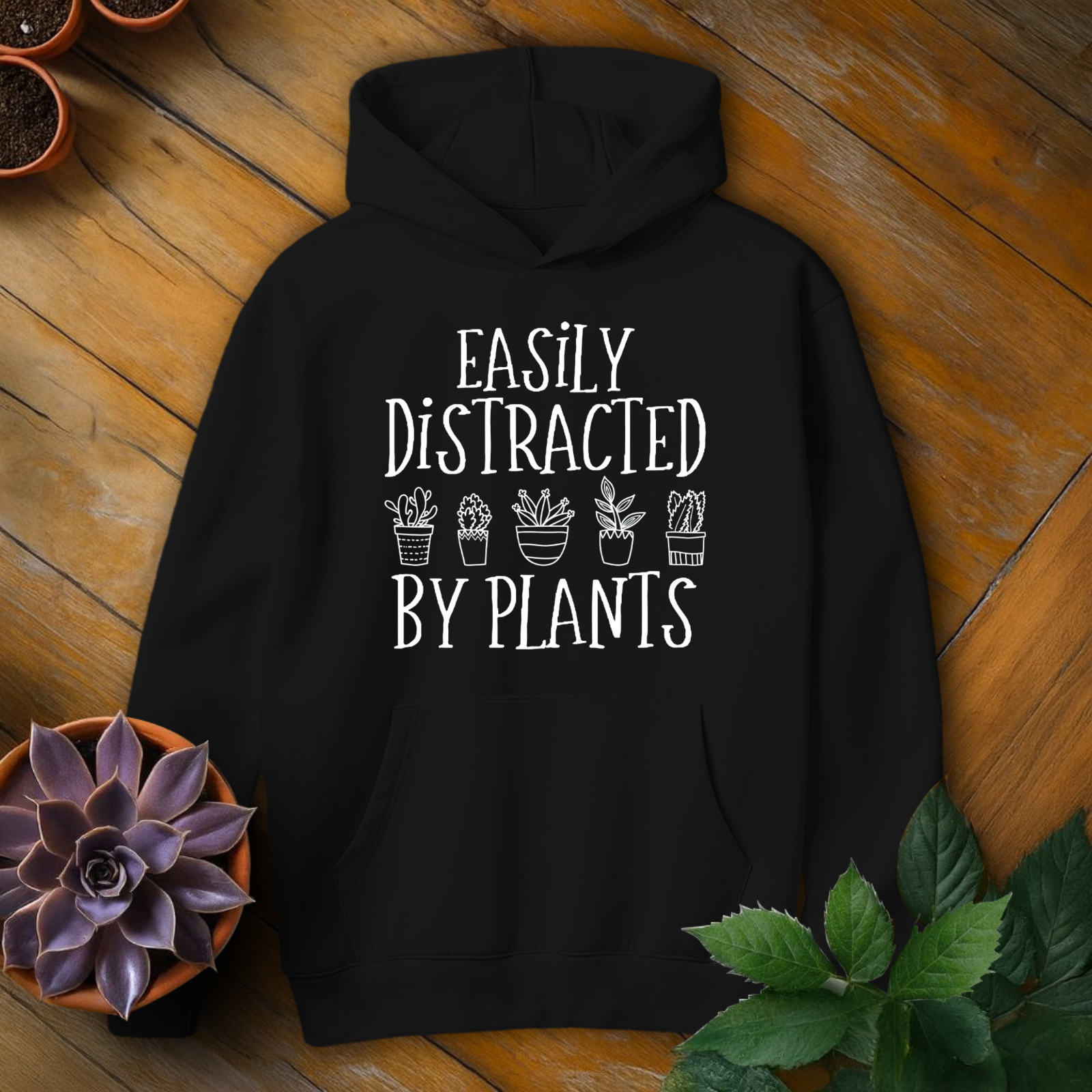 Easily Distracted By Plants Tee - HomeyGarden