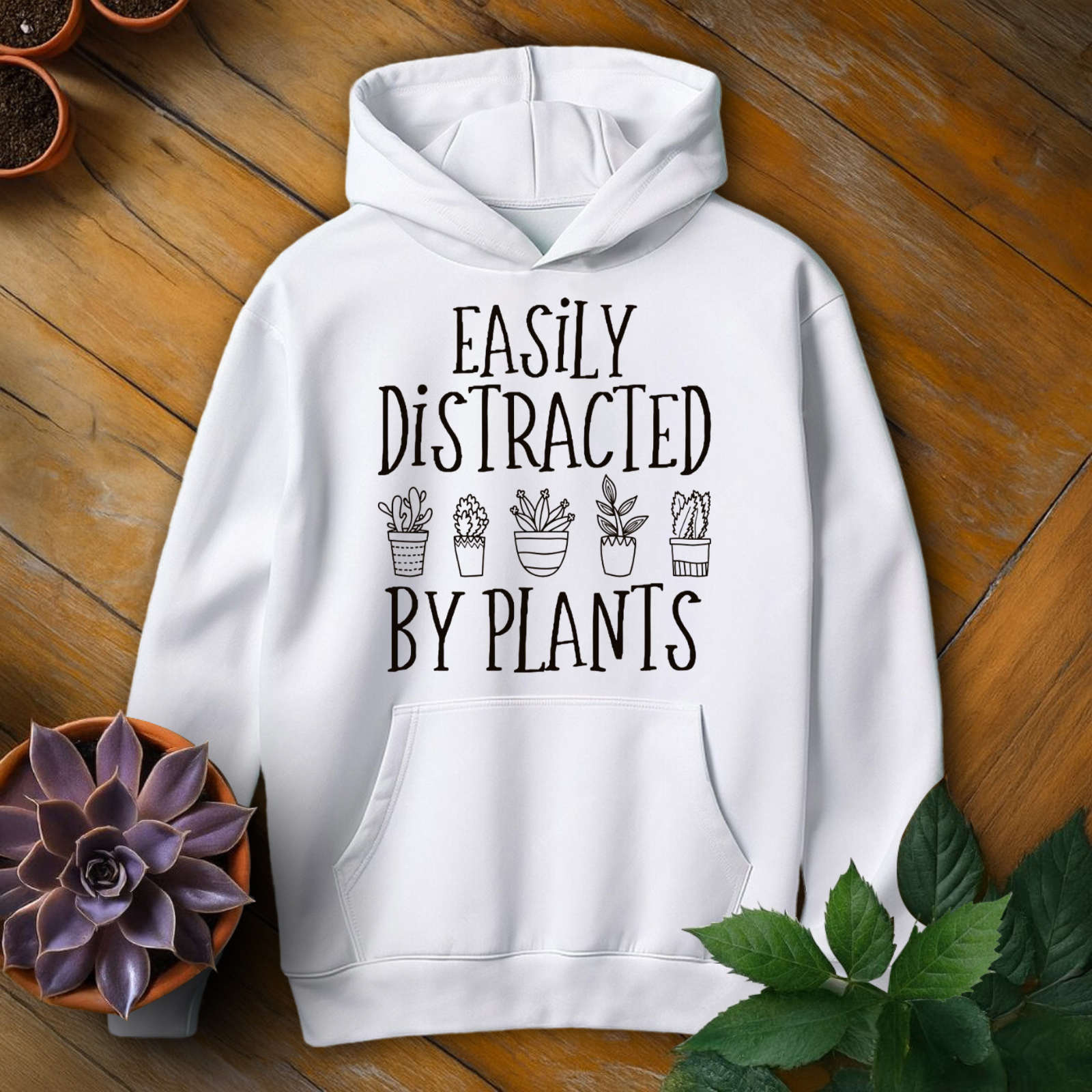 Easily Distracted By Plants Tee - HomeyGarden