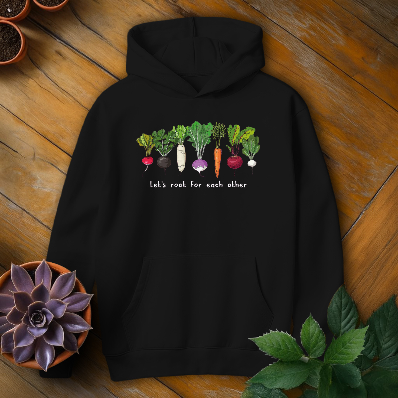 Let's Root For Each Other Tee - HomeyGarden