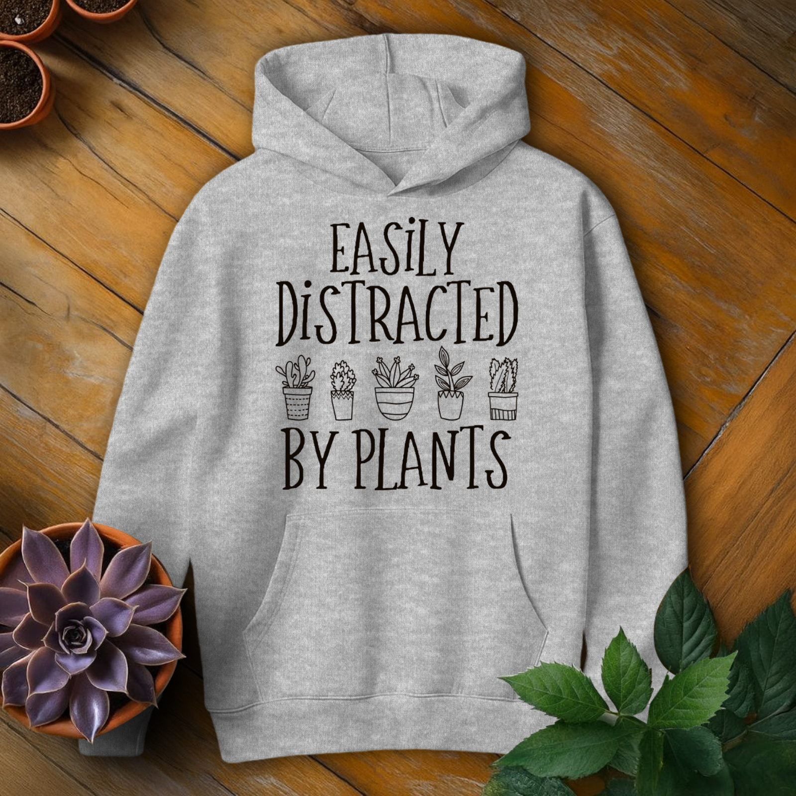 Easily Distracted By Plants Tee - HomeyGarden