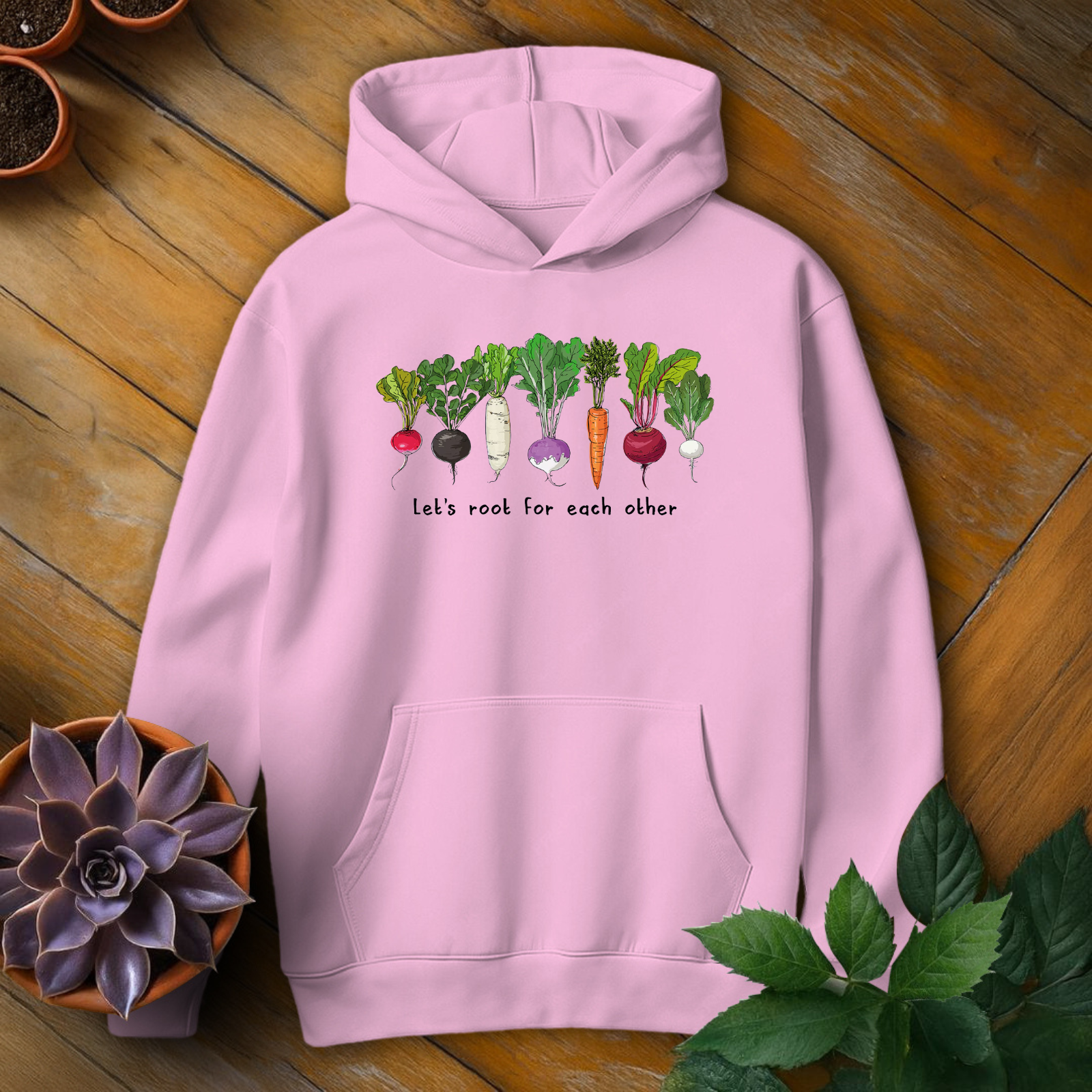 Let's Root For Each Other Tee - HomeyGarden