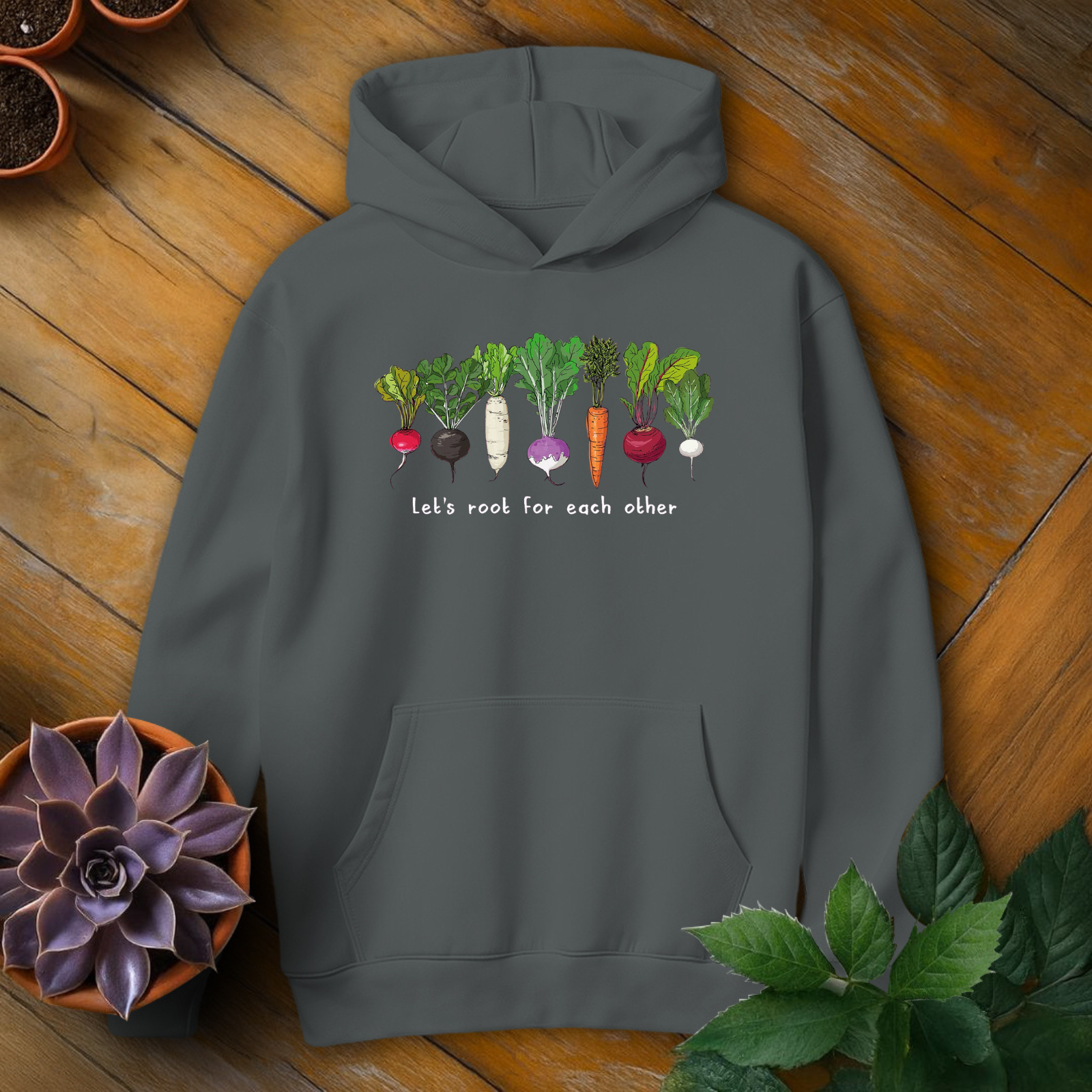 Let's Root For Each Other Tee - HomeyGarden