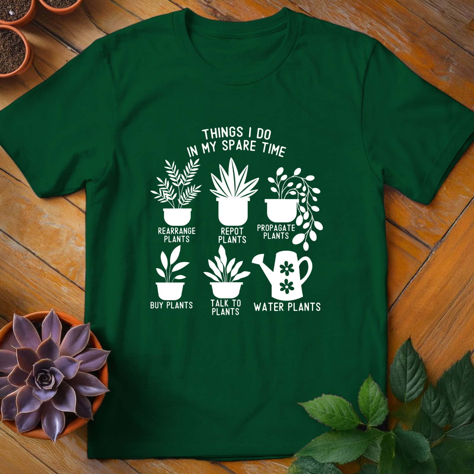 Things I Do In My Spare Time Tee - HomeyGarden