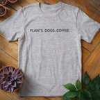 Camiseta Plantas Perro Café - HomeyGarden