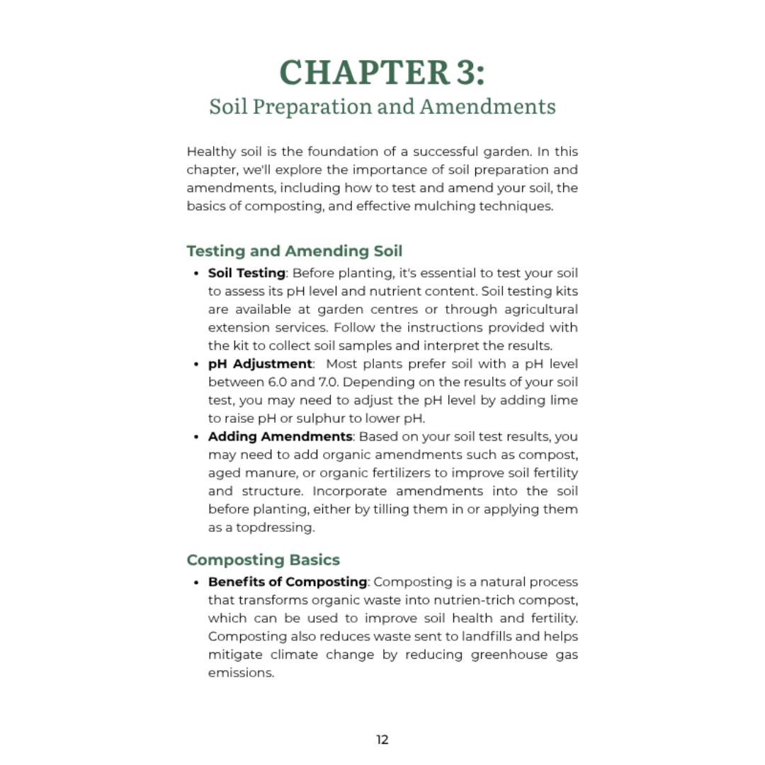 Ebook: The Beginner’s Guide to Gardening + 4 Free Planner Template