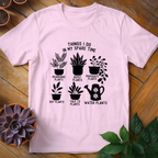 Camiseta Cosas Que Hago En Mi Tiempo Libre - HomeyGarden