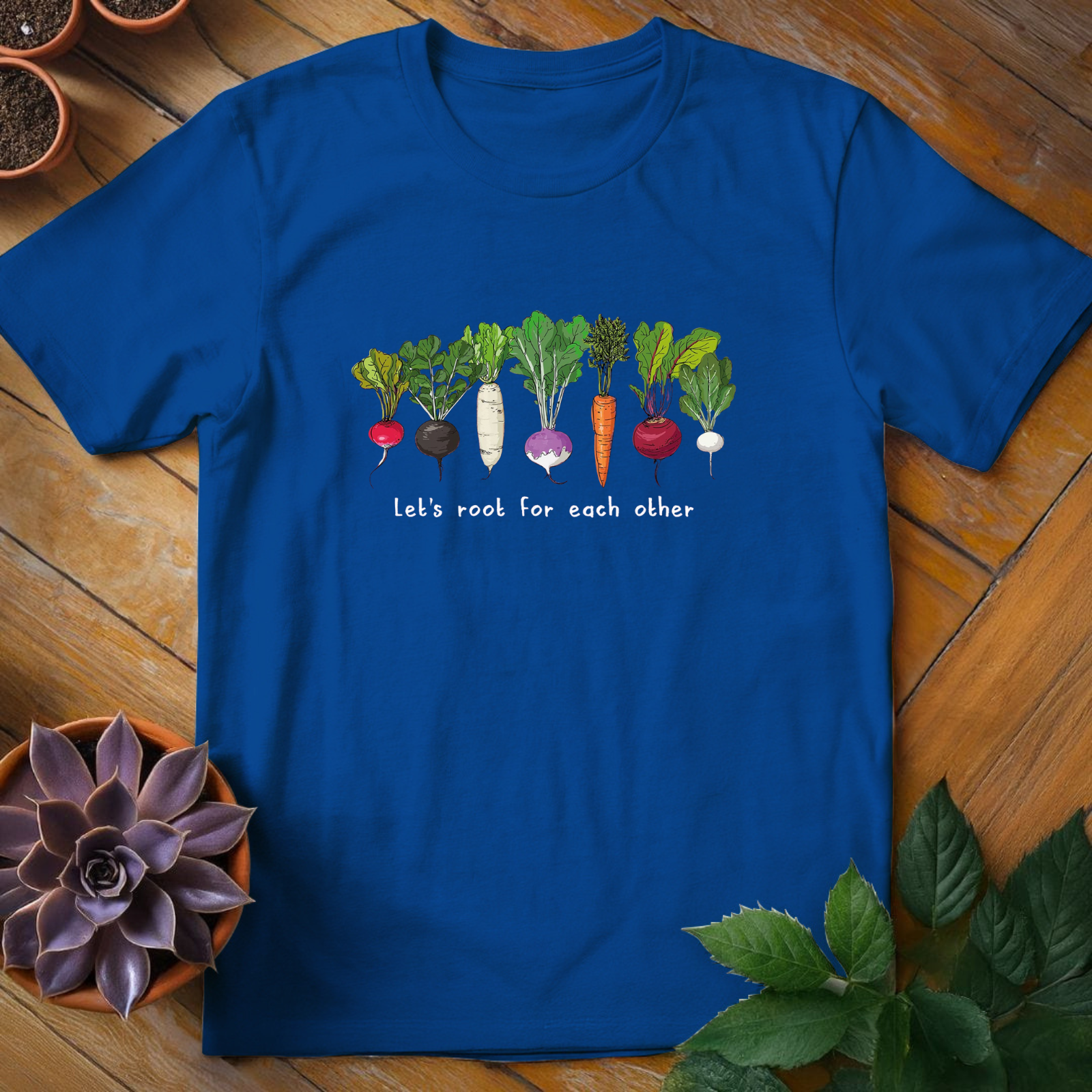 Let's Root For Each Other Tee - HomeyGarden