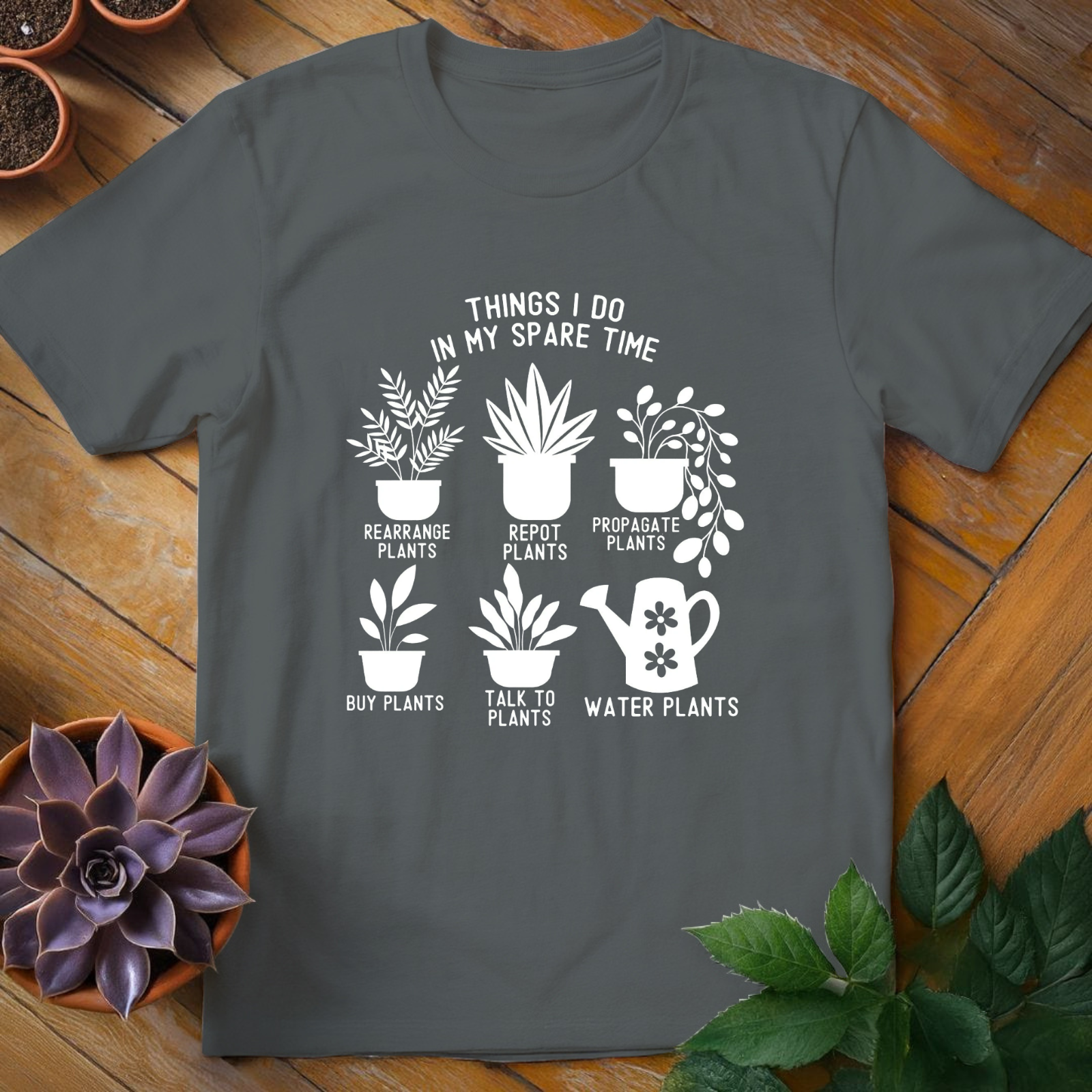 Things I Do In My Spare Time Tee - HomeyGarden