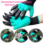 Garden Gloves with Fingertips Claws - HomeyGarden