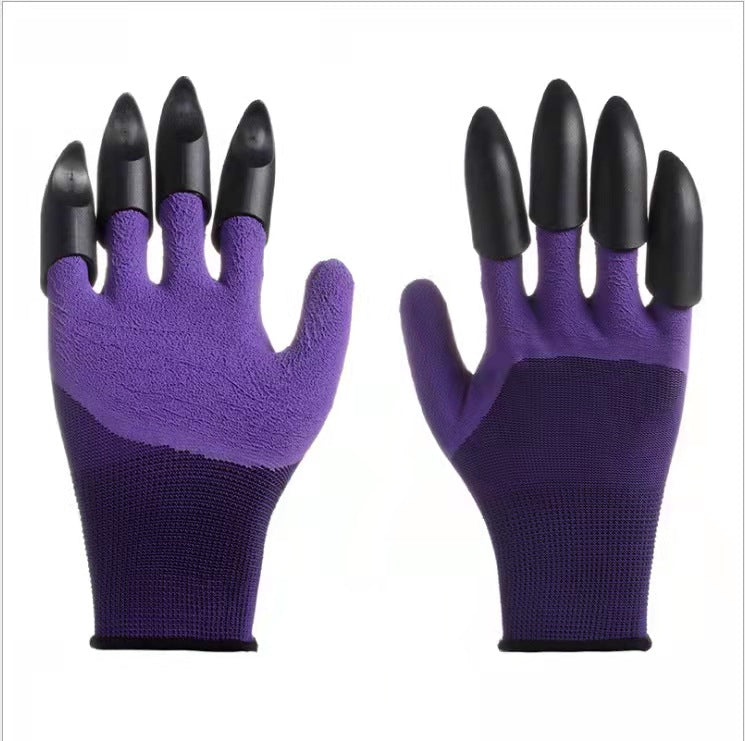 Garden Gloves with Fingertips Claws - HomeyGarden