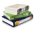 Stacked Books Planter - HomeyGarden